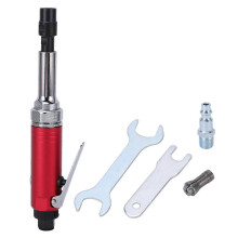 (As show, One size) Air Die Grinder Aluminum Alloy 20000rpm 3mm 6mm Collet Straight Air Grinding Tool American Style