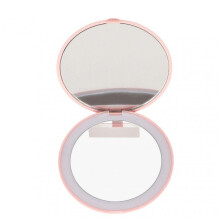 3.5 Inch LED Mirror 1X 10X Magnification Double Sided Makeup Mirror for Home Travel Built in Battery