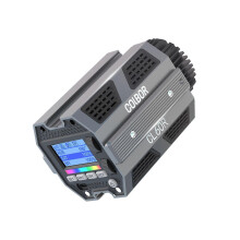 (As show, One size) Portable RGB Video Light 60W COB Photography Light 2700K-6500K Dimmable CRI 97 with LCD Screen