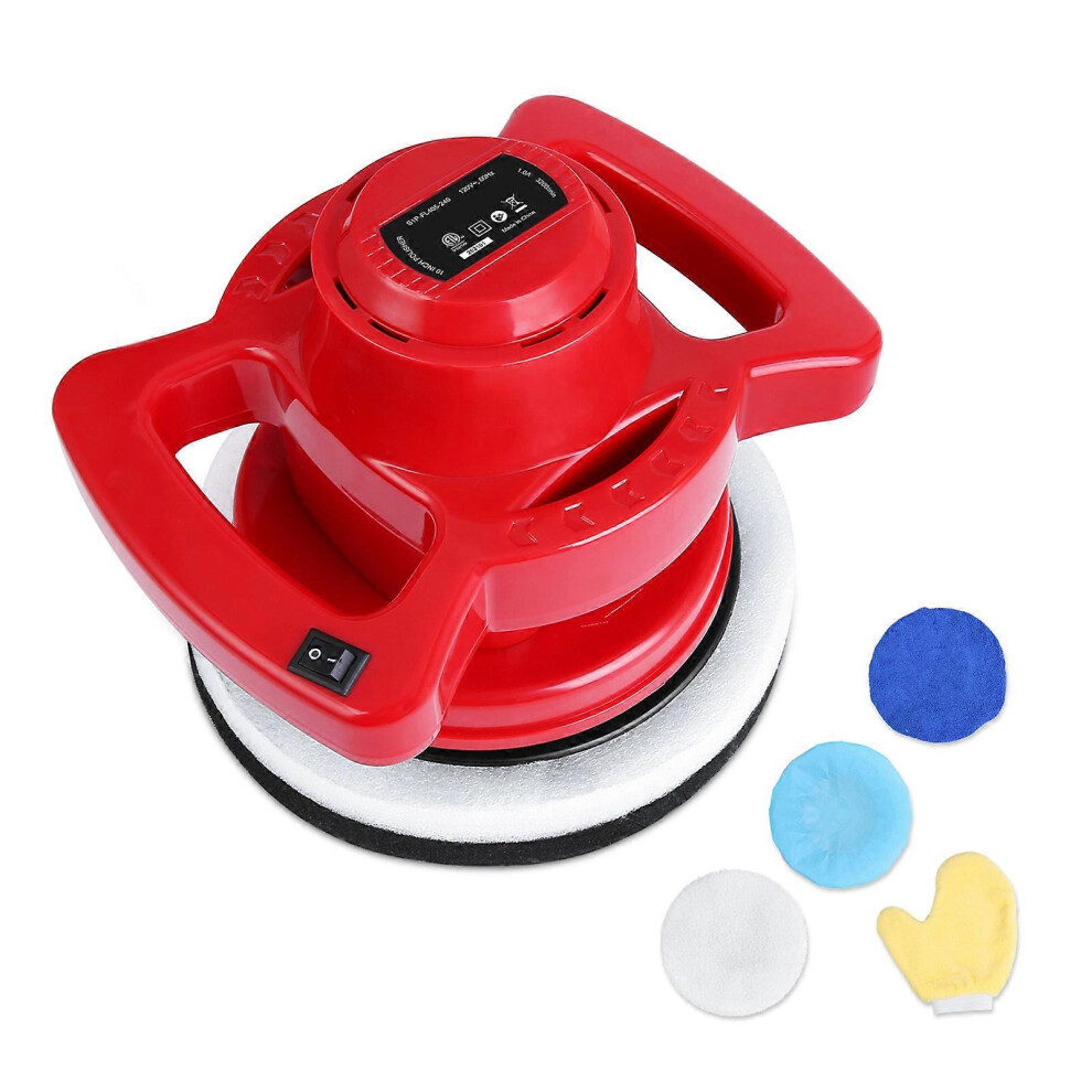 (As show, One size) Random Orbital Polisher 10 Inch 250MM Car Eccentric Polisher Waxer 3200 OPM Orbital Buffer Polishing Cars Marbles Floors Furniture