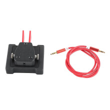 (As show, One size) Keyer Paddle Shortwave Radio CW Telegram Transmitter Key Accessory for Morse Code UNI730C