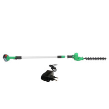 (As show, One size) Cordless Hedge Trimmer 1.62.3m Extension Pole Multifunctional Electric Shrub Trimmer 110240V EU Plug