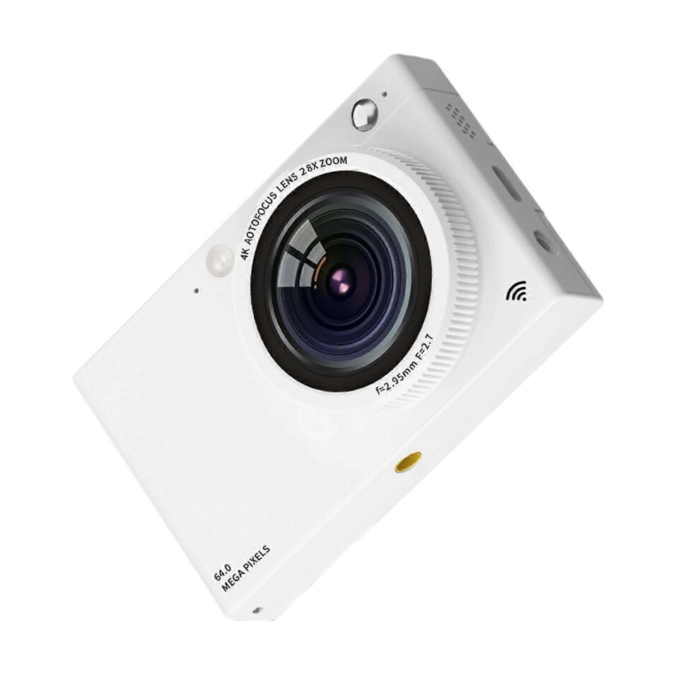 (As show, One size) Portable 4K CCD Digital Camera WiFi Digital Video Camera 64MP 2.83 Inch IPS Screen Manual/Auto Focus 28X Digital Zoom Built-in Fla-image-OPC-PHJ6SZ6-NEW