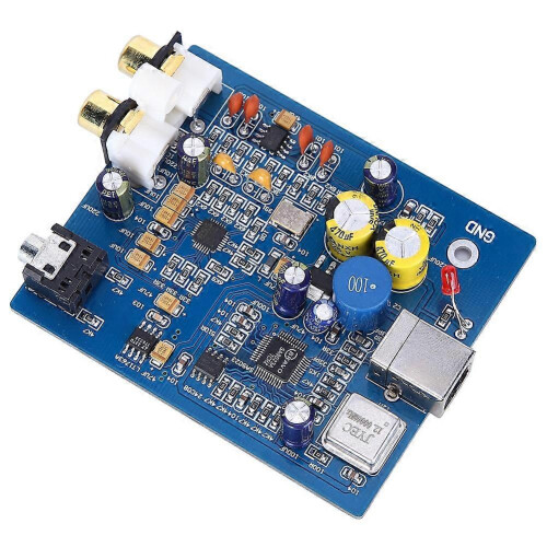 (As show, One size) Decoder Board Amplifier Module Audio Accessory 24Bit 96K Sampling Rate SA9023 USB 2