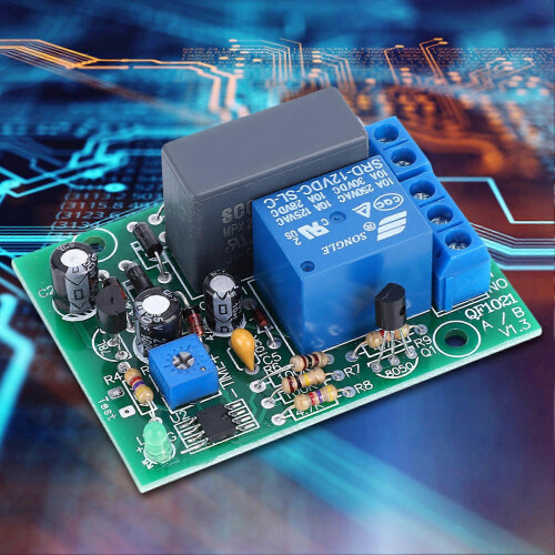 (As show, One size) 220VAC Timer Delay Switch Module Adjustable Timing Turn Off Board (0~100Min.) 2