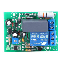 (As show, One size) AC 220V Delay Power On Module Timer Relay Switch for Electric Appliance Protection