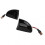 Side Marker Light Smoked Black Shell Yellow Light Aging Resistant Replacement for Smart Fortwo Cabrio A451 4
