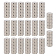 100PCS Super Strong Neodymium Magnets Mini Size Round Shape Industrial Magnets for Billboard 8 X 2mm / 0.3 X 0.16in
