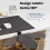 EINNENFFER Ergonomic Armrest, 180 Rotatable, 90 Foldable, Extendable, for Office, stand, black 4
