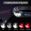 LED Head Lamp Powerful Sensor Headlight Rechargeable Outdoor Waterproof Headlamp 4