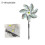 5pcs Silver Bird Repellent Windmill-Seven Piece Windmill 1pc Silver Flake 1