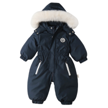 (Dark Blue, 1-2Years) Baby Ski Suit Jumpsuit Outwear Suits For Infant UK