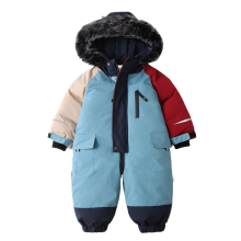 (Light Blue, 1-2Years) Baby Ski Suit Jumpsuit Outwear Suits For Infant UK
