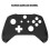 (black) Complete Protection Case Housing Replacement Parts For Xbox One Wireless Controller Handle hemp surface protective shell 3