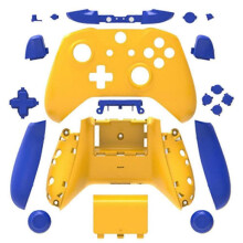 (Wolverine color) Complete Protection Case Housing Replacement Parts For Xbox One Wireless Controller Handle hemp surface protective shell