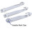 Lighted Crochet Hook Set,9 Size Interchangeable Heads 2.5mm to 6.5mm with Ergonomic Grip 4