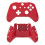 (red) Complete Protection Case Housing Replacement Parts For Xbox One Wireless Controller Handle hemp surface protective shell 4