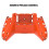 (Goku color matching) Complete Protection Case Housing Replacement Parts For Xbox One Wireless Controller Handle hemp surface protective shell 5