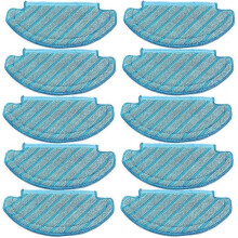 Pack of 10 Mops for Ecovacs Deebot Ozmo T8 AIVI T8 Max and T8 Series/ T9 Series/ N8 Pro Plus/ N8 Pro Robot Vacuum Cleaner