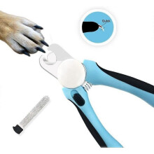 Nail Clippers Claw Clippers Nail Clippers Grooming Nipper Scissors with a Nail File for Pet Animals Dogs and Cats