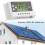 Solar Panel Charge Controller, Akozon PWM Intelligent Solar Charge Regulator LCD Display USB Output 12V 24V 10/20/30A Solar Panel Battery Regulator (K 3