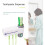 Toothbrush Holder, UV Sterilization Toothbrush Holder Automatic Toothpaste Dispenser USB Power Supply for 5 Toothbrushes 4