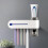 Toothbrush Holder, UV Sterilization Toothbrush Holder Automatic Toothpaste Dispenser USB Power Supply for 5 Toothbrushes 1