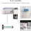 Toothbrush Holder, UV Sterilization Toothbrush Holder Automatic Toothpaste Dispenser USB Power Supply for 5 Toothbrushes 5