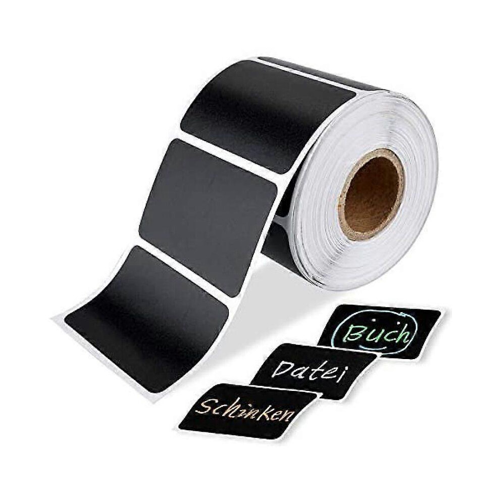 Piao 300 Pieces Chalkboard Stickers Waterproof Sticky Labels for Kitchen Spice Jars, Scrapbooking, Folder Gift Stickers for Kids And More