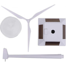 Science Solar Windmill Model, Delicate Solar Power Building Model Early Educational Educational Toy for Children