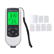 (As show, One size) Coating Thickness Gauge High Accuracy Paint Depth Gauge Meter Antislip Thickness Meter Gauge