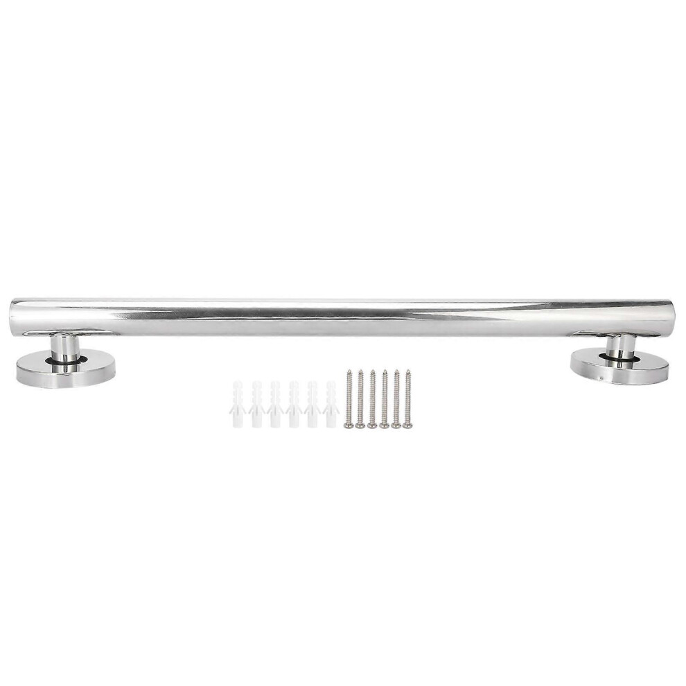 Kikidex (As Show, One Size) Safety Bar Stainless Steel Bathroom Bathtub Grab Rails Handle Household Hardware Supplies