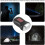 Hand Crank Solar Flashlight, Rechargeable Solar Powered Crank Flashlight, LED Emergency Dynamo Torch for Outdoor Camping 2
