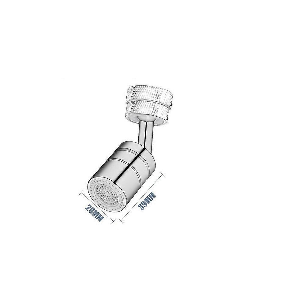 (As Show, One Size) 720 Rotate Flexible Faucet Sprayer Universal Splash Filter Faucet Spray Head Wash Basin Kitchen Tap Extender Adapter Nozzle 4909775334241