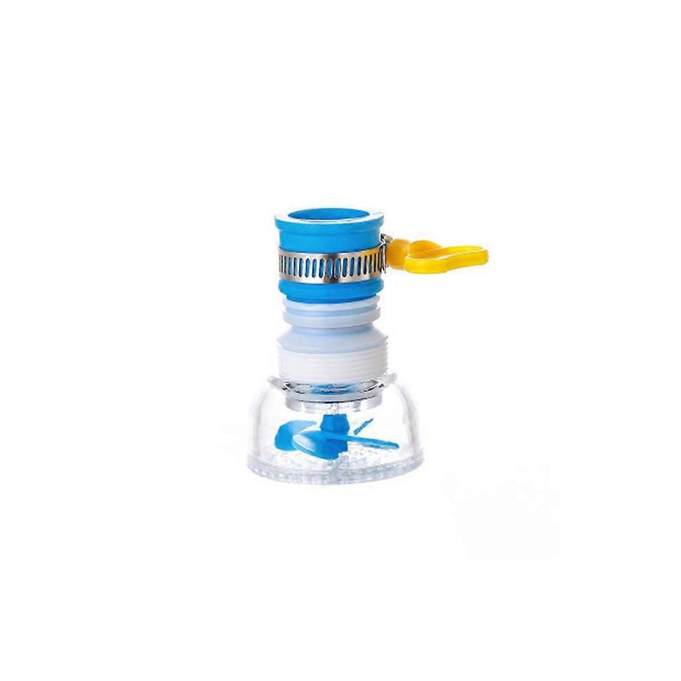 (As Show, One Size) Universal 360 Rotate Filter Faucet Aerator Extender Splash Filter Faucets Bubbler Nozzle Bathroom Kitchen Saving Water Sprayer 4909775340334