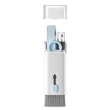 (As show, One size) Multi-functional portable electronic cleaning set, clean laptop/ mobile/ phone/screen/ keyboard, earphones and other cleaning dust removal