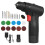 (UK Plug, One size) 12V Brushless Drill Set, Efficient and Durable, with Multi-functional Accessories Black US 2