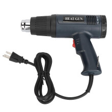 (As show, One size) Handheld Hot Air Gun 2 Levels Temperature Adjustment Industrial Fast Heat Hot Air Gun 2000W