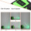 (As show, One size) KKmoon Multifunctional 2 Lines Laser Level Large Window Leveling Tool with Sound Alarm Function 5