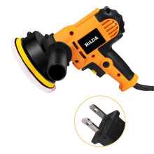 (As show, One size) 110V 700W Portable Car Polisher Adjustable Speed Car Waxing Polishing Sealing Glaze Machine Electric Polisher for Metal and Furniture