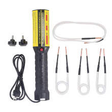 (As show, One size) Magnetic Induction Heater Kit 1200W Handheld Screw Nut Heater Bolt Removal Tool with 4 Heating Coils FH1000 EU Plug AC220V 6A