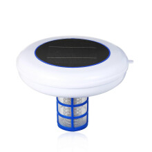 (As show, One size) Solar Pool-Ionizer Copper Silver Ion Swimming Pool Solar Pool Ionizer Portable Purifier Eliminates