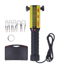 (As show, One size) Electromagnetic Induction Heater Coil Kit Handheld Heat Induction Tool for Screw and Nut Removal 1800W EU Plug 220V 5A