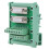 (As show, One size) DB15-M6 Double Female Head DIN Rail Mount Interface Module Terminal Block Board Connector 2
