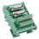 (As show, One size) DB15-M6 Double Female Head DIN Rail Mount Interface Module Terminal Block Board Connector 3