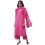 Gosriki Rayon Blend Solid Solid Kurta com Pant & Dupatta (Janeu Pink-Gs_m_pink_medium) 1