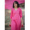 Gosriki Rayon Blend Solid Solid Kurta com Pant & Dupatta (Janeu Pink-Gs_m_pink_medium) 5