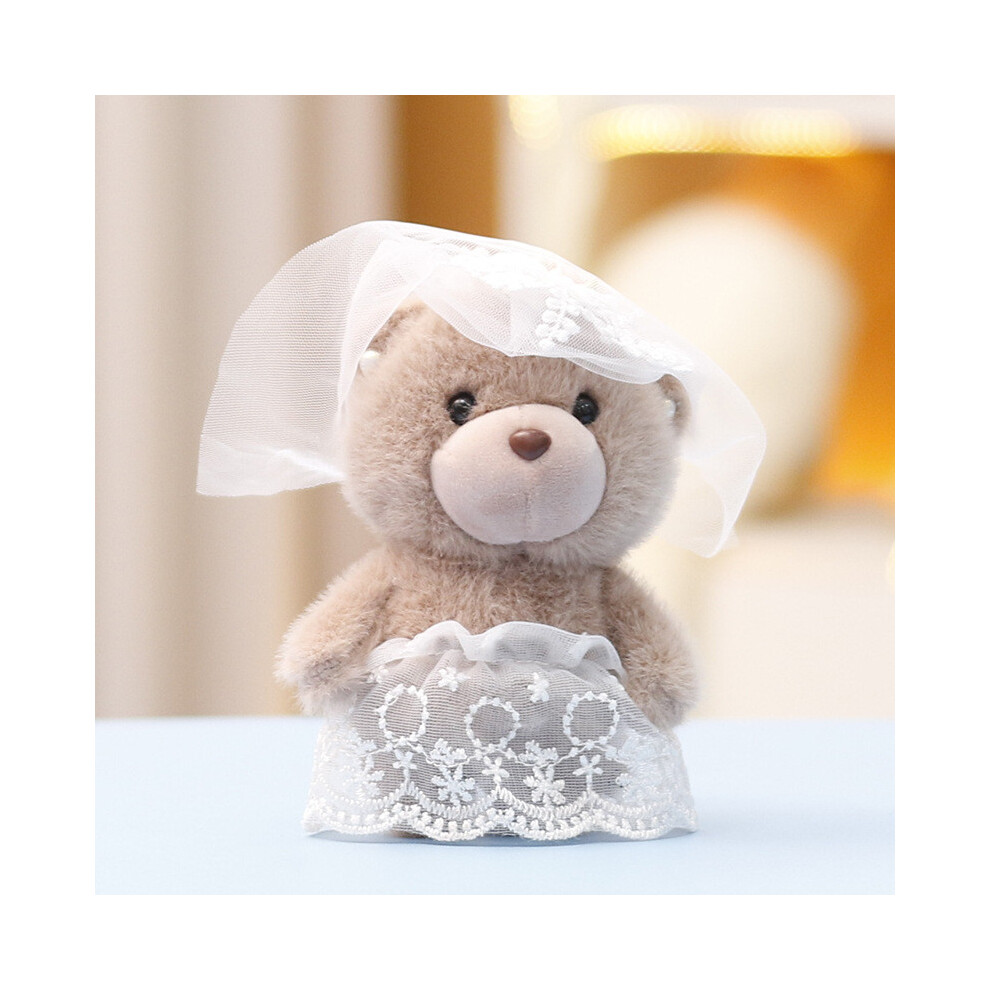 (Girl)Pendentif porte clé peluche mariage ours pour cadeaux romantiques et occasions spéciales