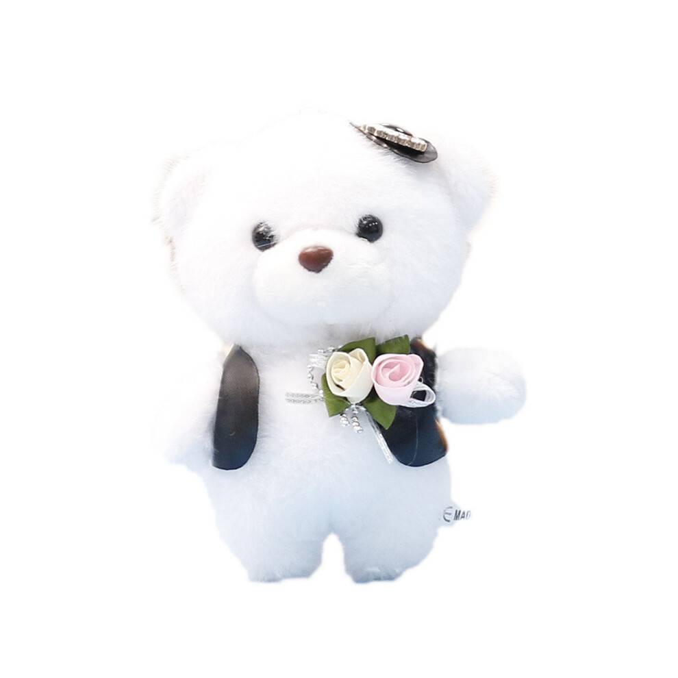 (Boy)Pendentif porte clé peluche mariage ours pour cadeaux romantiques et occasions spéciales
