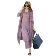 Gosriki Rayon Blend Solid Kurta Solid Kurta com Pant & Dupatta (Raja Saab Purple-VKS01-GS_4XL_PURPLE_XXXX-LARGE)